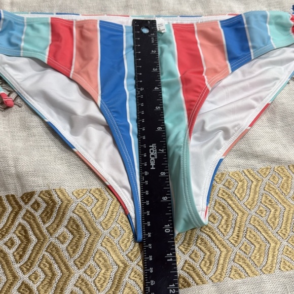 (L1) SOUTHERN TIDE, Multi-color Striped Bikini Bottom, Sizes S, XL - Picture 11 of 13